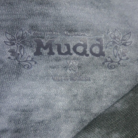 Mudd Junior Keyhole High-Low Hem Sz XS NWOT - Picture 3 of 6